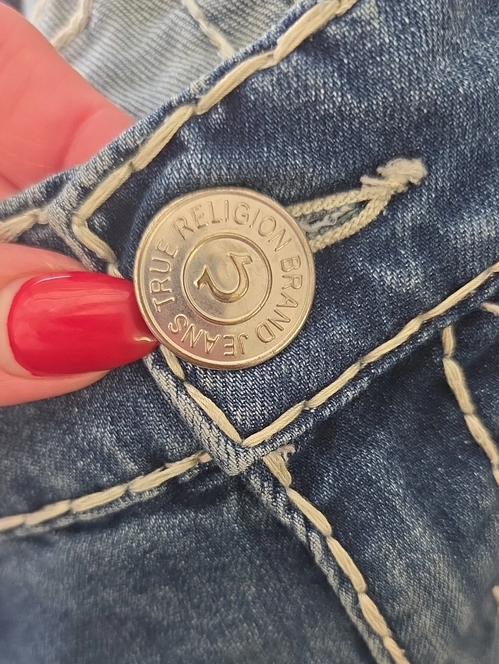 True Religion Ricky Straight Jean Men Size 36